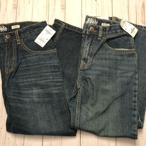 BOYS: OshKosh B’Gosh Jeans (2 pairs)
